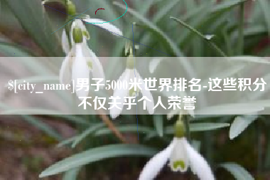 博罗男子5000米世界排名-这些积分不仅关乎个人荣誉