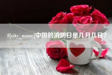 博罗中国的消防日是几月几日？