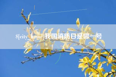 博罗我国消防日是哪一号