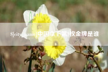 博罗中国拿下第9枚金牌是谁