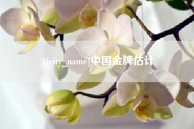 博罗中国金牌估计
