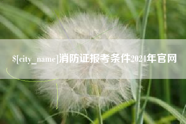 博罗消防证报考条件2024年官网