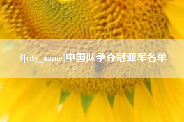 博罗中国队争夺冠亚军名单