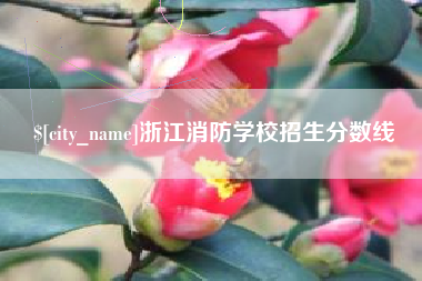 博罗浙江消防学校招生分数线