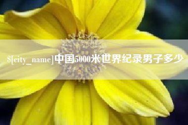 博罗中国5000米世界纪录男子多少