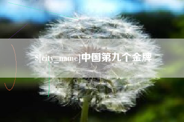 博罗中国第九个金牌