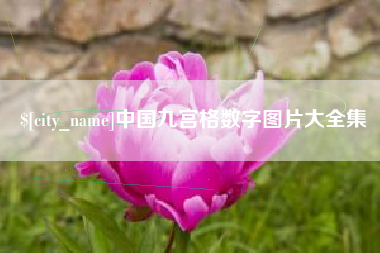 博罗中国九宫格数字图片大全集
