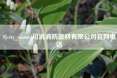 博罗川消消防器材有限公司官网电话