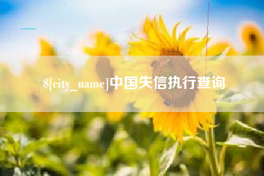 博罗中国失信执行查询
