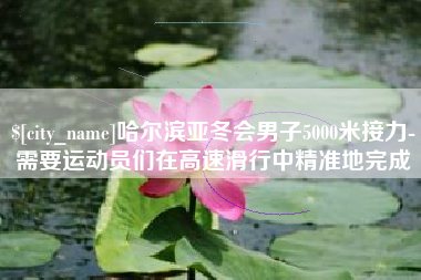 博罗哈尔滨亚冬会男子5000米接力-需要运动员们在高速滑行中精准地完成
