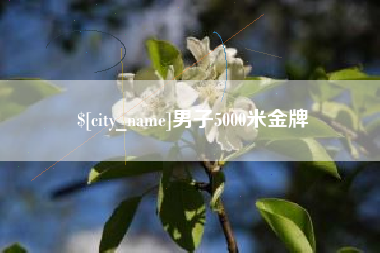 博罗男子5000米金牌