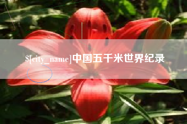 博罗中国五千米世界纪录