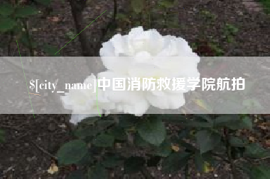 博罗中国消防救援学院航拍