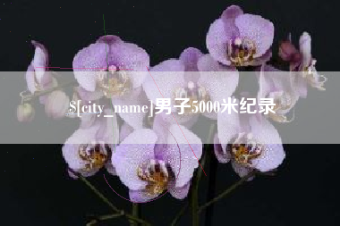 博罗男子5000米纪录