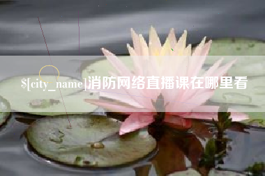 博罗消防网络直播课在哪里看