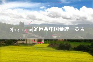 博罗冬运会中国金牌一览表