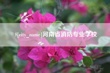 博罗河南省消防专业学校
