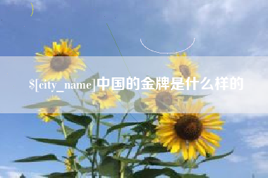 博罗中国的金牌是什么样的